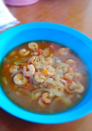 Foto resep Udang Pedas Saus Tiram