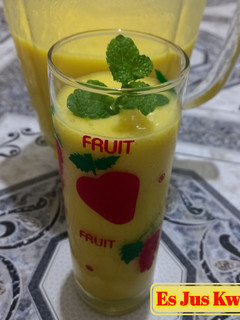 Foto resep Es Jus Kweni Manis Kental & Lembut