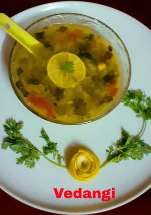 A picture of Lemon Coriander Soup.