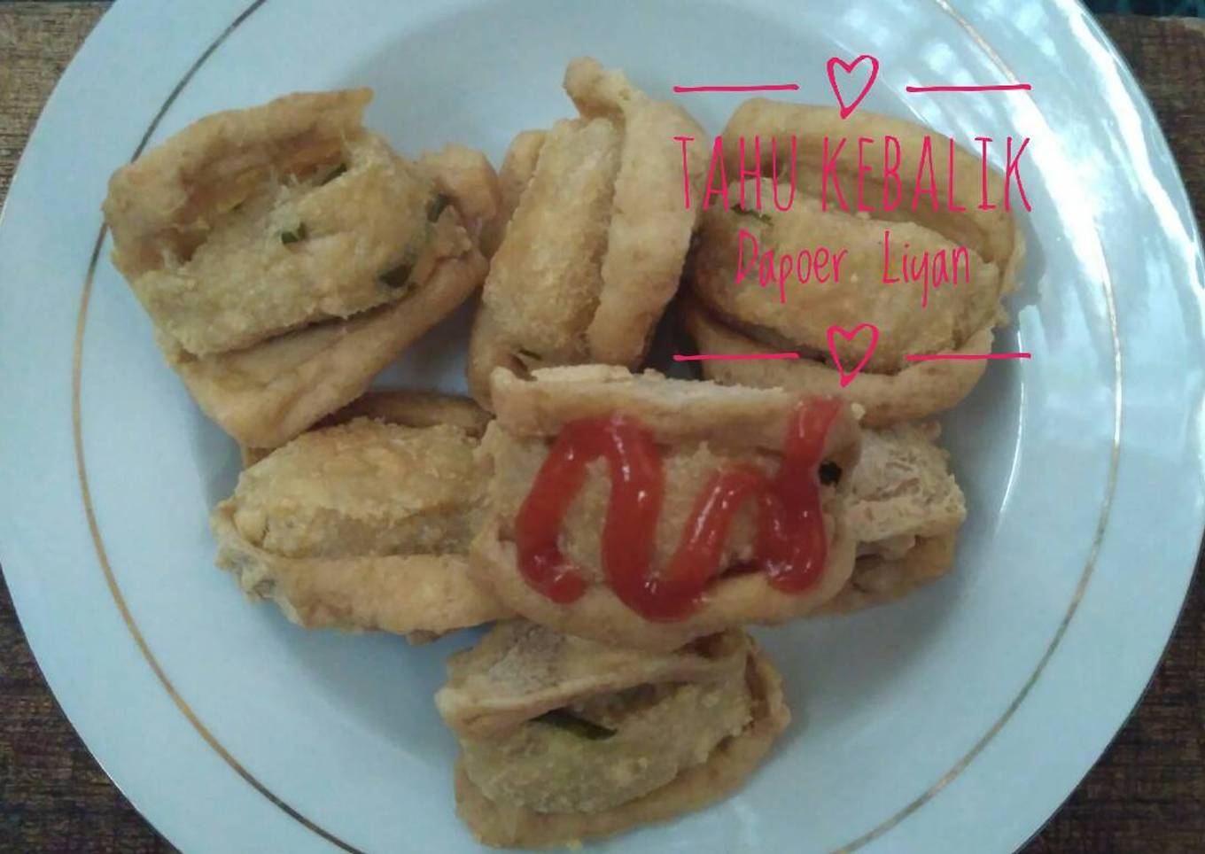 Tahu Kebalik kriuk diluar lembut di dalam #BeraniBaking