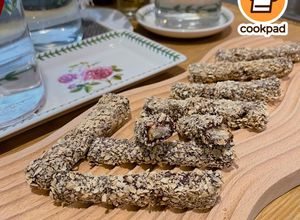 Gambar 👩‍🍳Biskut Jejari Coklat 3 Bahan