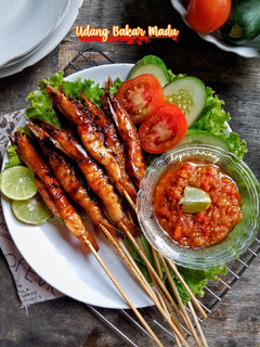 Foto resep Udang Bakar Madu