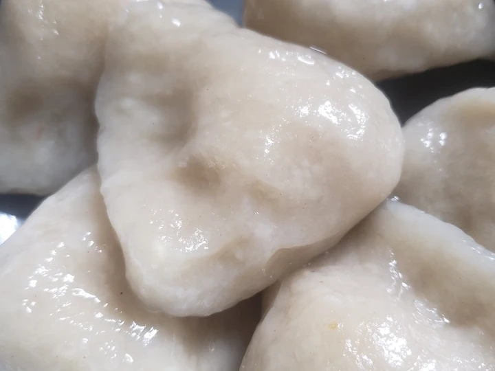 Langkah Mudah untuk Menyiapkan Resep Pempek Dos(tanpa ikan) isi telur yang Bikin Ngiler Anti Ribet, Mantap