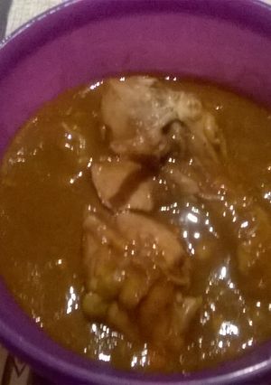 A picture of Chicken gravy.