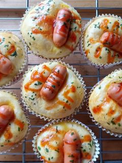 Foto resep Roti Sosis Mini