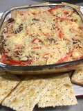 Surimi gratinado
