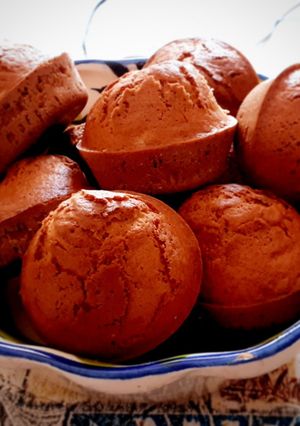 Una foto de Muffin de banana con fécula de mandioca