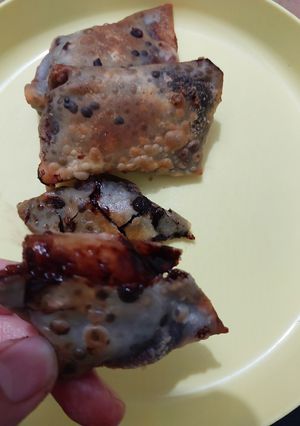 Foto resep Pangsit Pisang Coklat Lumeeeeer Secepat Kilat