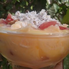 Fruits custard A picture of Fruits custard.