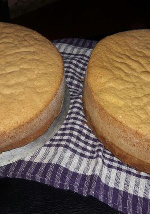 Una foto de Bizcochuelo para meriendas y para tortas