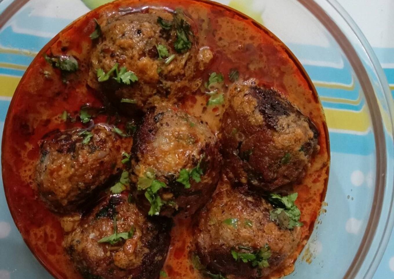 Vegetable kofta curry