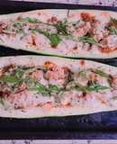 Pizza de zucchini