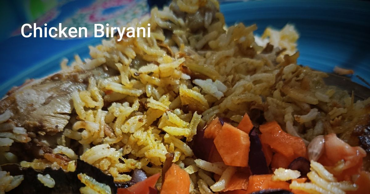 Nasi Biryani Ayam ala Ibuku
