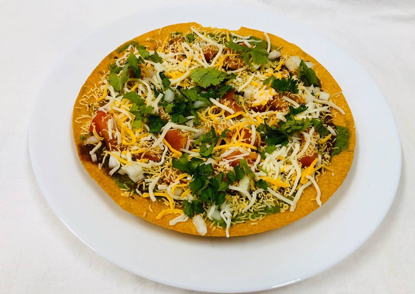 Cheesy Masala Chat Khakhra
