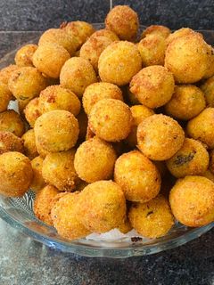 صورة لوصفة كتليس بالبطاطس و النعناع 💞😋