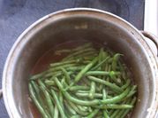 A picture of ginger green garlic