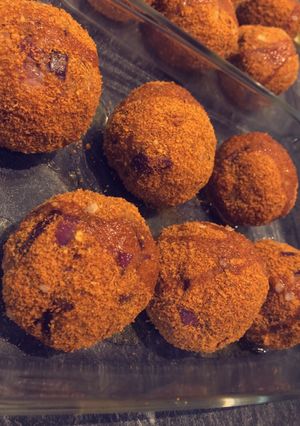 Une photo de Boulettes fromage au four