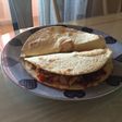 Fajitas con pollo, pimiento y cebolla