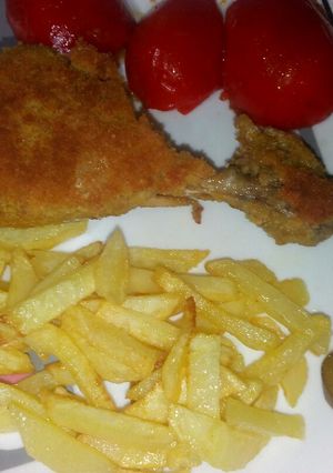 عکسی از دستور مرغ سوخاری