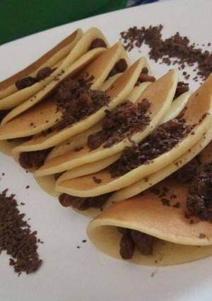 Foto resep Choco raisin pancake