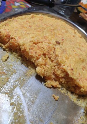 Una foto de Soufflé de zanahoria y calabaza sin harina