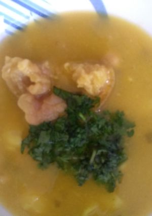 Una foto de Sopa de garbanzos