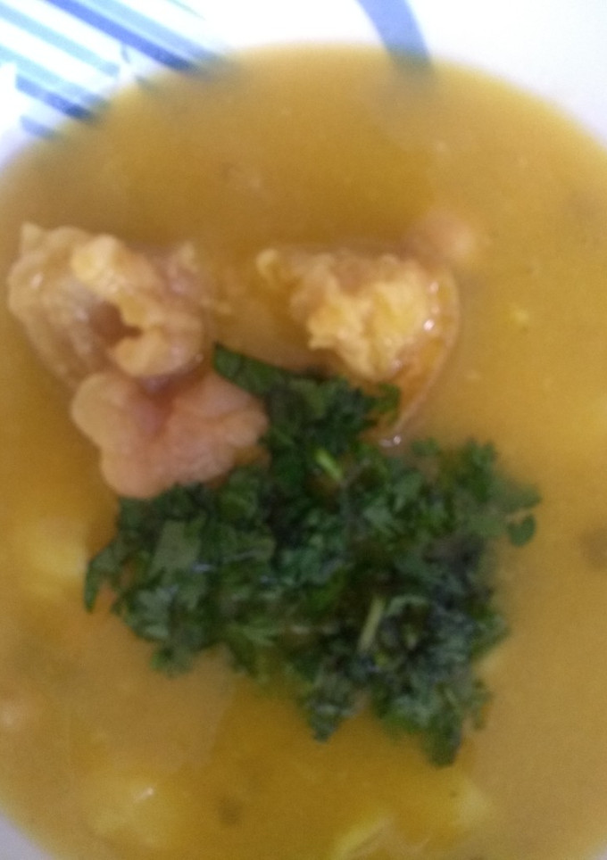 Una foto de Sopa de garbanzos