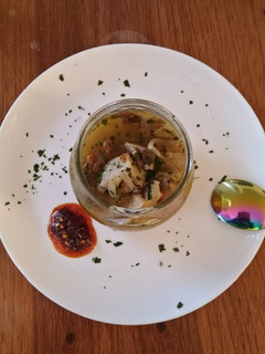 Una foto de Sopa de setas estilo Cuetzalan