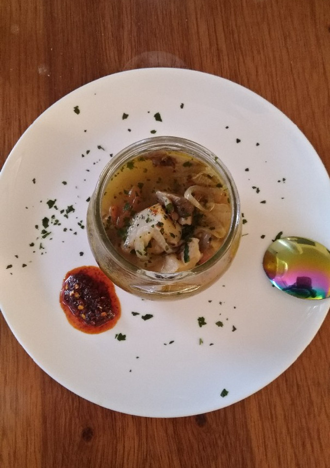 Una foto de Sopa de setas estilo Cuetzalan