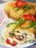 Töltött lángos gazdagon🧀
