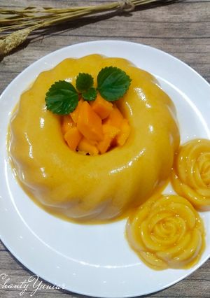 Foto resep Puding Silky Mangga