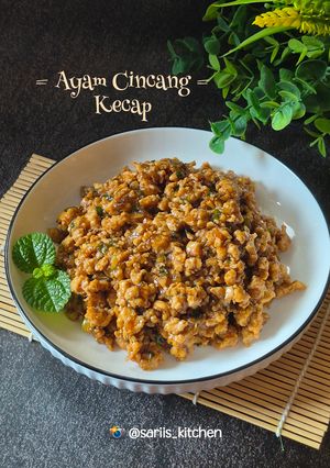 Foto resep Ayam Cincang Kecap