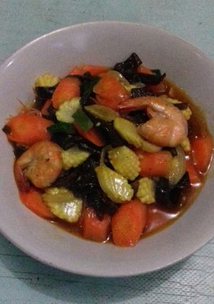 Foto resep Tumis wortel spesial udang