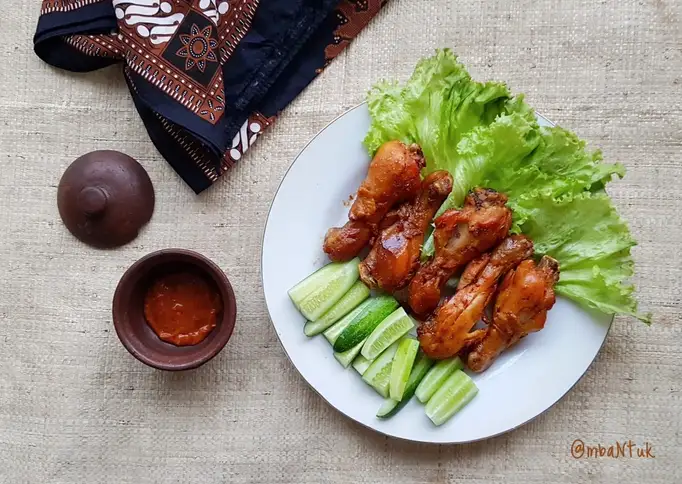 Resep Ayam Bacem Jawa, Enak Banget