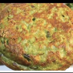 A picture of Salty Peas Pancake.
