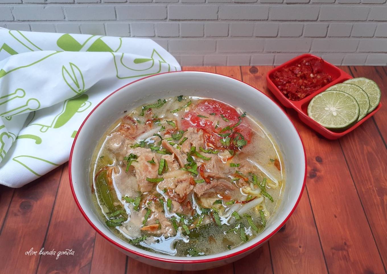 Soto daging boyolali