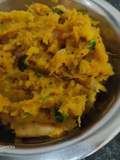 சக்கரவள்ளி கிழங்கு பொடிமாஸ்(sweet potato podimas recipe in tamil) செய்முறை முக்கிய புகைப்படம்