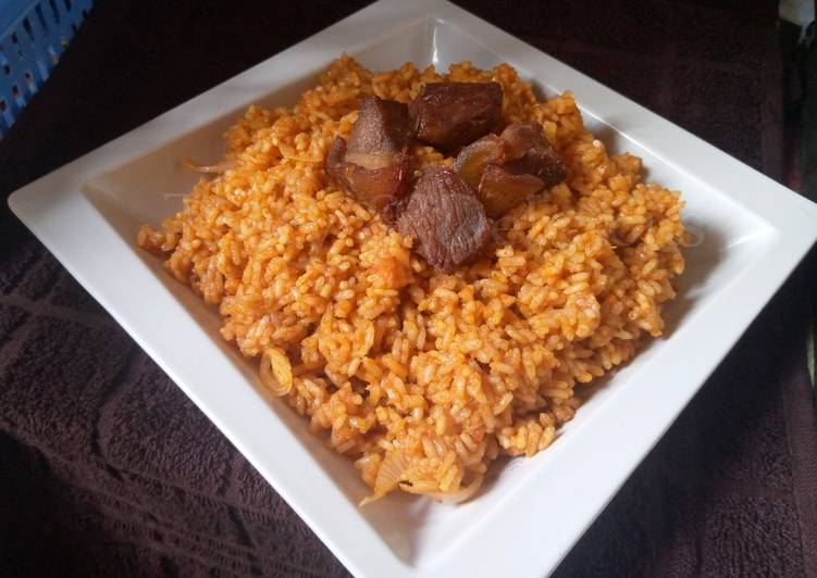 Easiest Way to Make Awsome Jollof Rice 2 | This is Recipe So Trending You Must Undertake Now !!