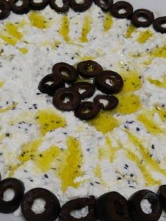 صورة لوصفة الجبنة واللبنة و حبة البركة