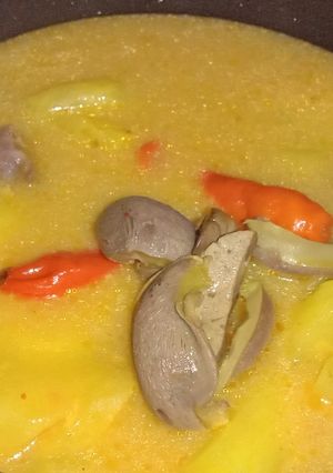 Foto resep Gulai nenas ati