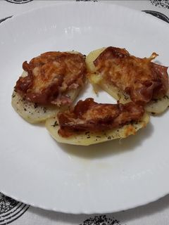 O poză a rețetei Pizzette de cartofi.