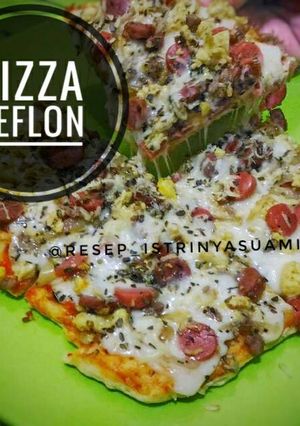 Foto resep Pizza teflon gampang camilan mudah cepat