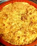 Tarta de coco y nuez