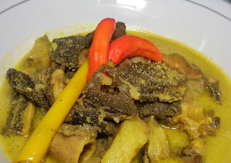 Gulai Jeroan Kuah Kuning