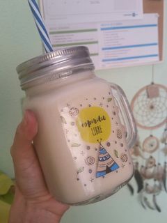 Una foto de Batido de plátano para recargar las pilas 🍌