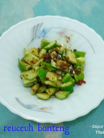 Cara Sederhana Menyiapkan Resep  Reuceuh bonteng yang Bisa Manjain Lidah, Enak Banget