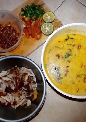 Foto resep Soto Ayam Kuah Susu