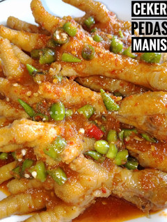 Foto resep Ceker Pedas Manis