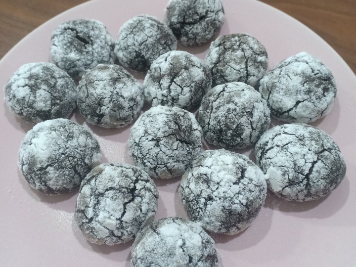 Resep Soft Crinkle cookies, Sempurna