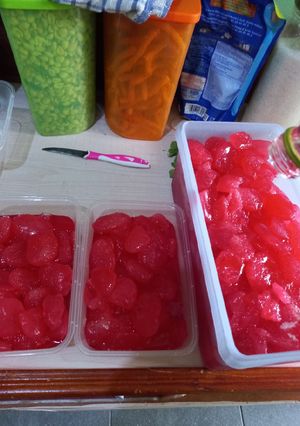Foto resep Manisan Kolang Kaling Sirup Marjan